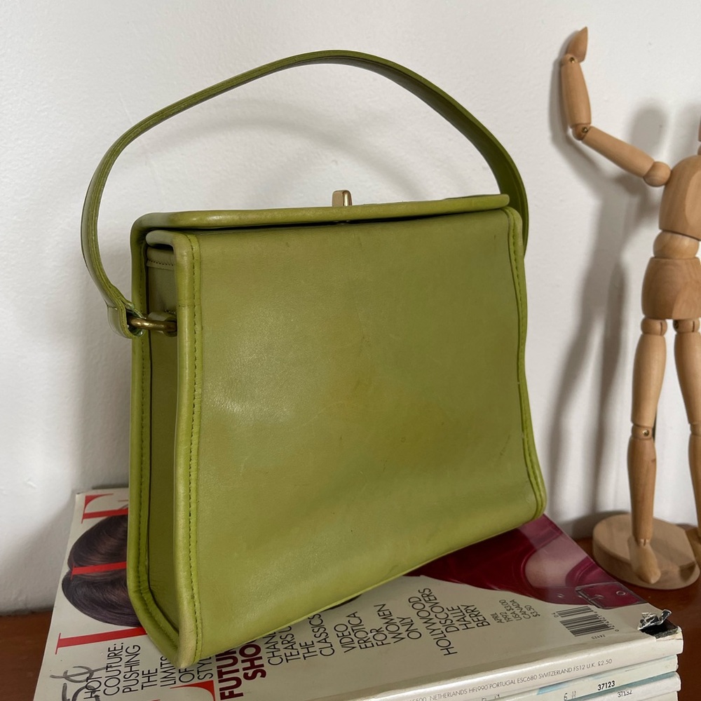 Rare Vintage Leather Coach Bag